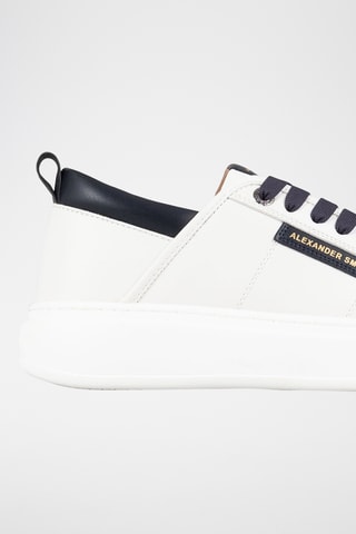 Sneakers Eco Wembley - Wit en Blauw