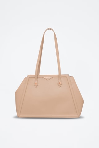 Leren Handtas Gabrielle - Camel