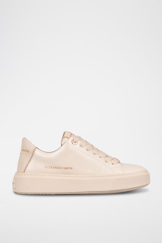 Leren Sneakers London - Beige