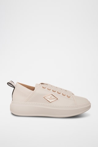 Leren Sneakers Wembley - Wit