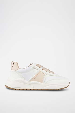 Sneakers Eco Dover - Wit en Crèmekleurig