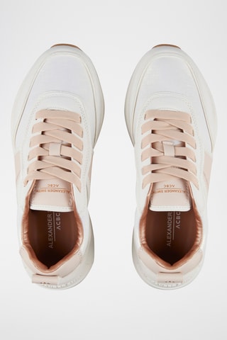 Sneakers Eco Dover - Wit en Crèmekleurig