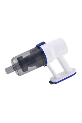 Aspirador Vassoura com fio 2 em 1 - Azul e branco