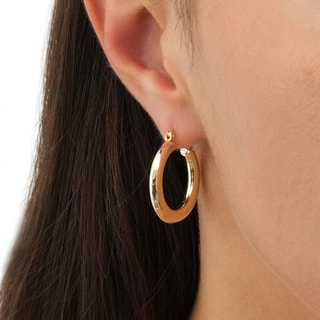 Créoles - Laiton plaqué or 