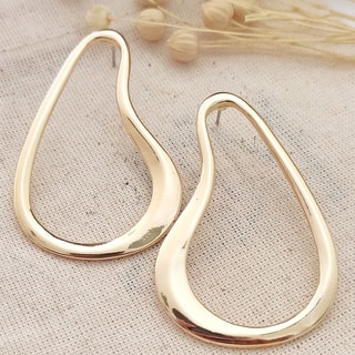 Boucles d'oreilles - Laiton plaqué or 