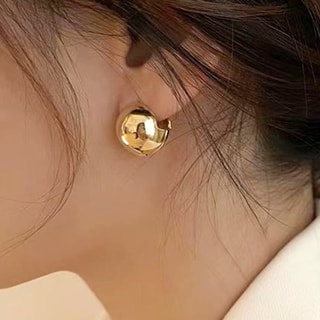 Boucles d'oreilles - Laiton doré plaqué or