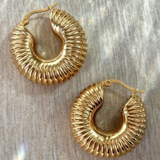 Créoles - Laiton plaqué or