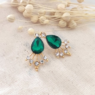 Boucles d'oreilles - Laiton plaqué or