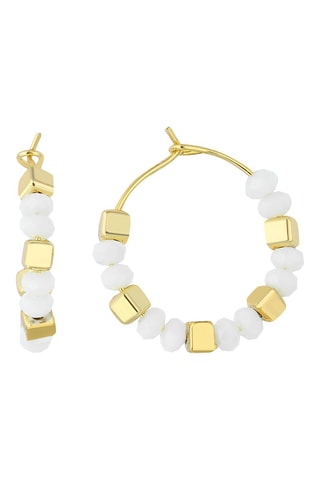 Boucles d'oreilles - Laiton plaqué or 