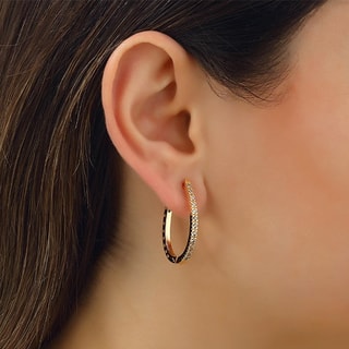 Boucles d'oreilles - Laiton plaqué or