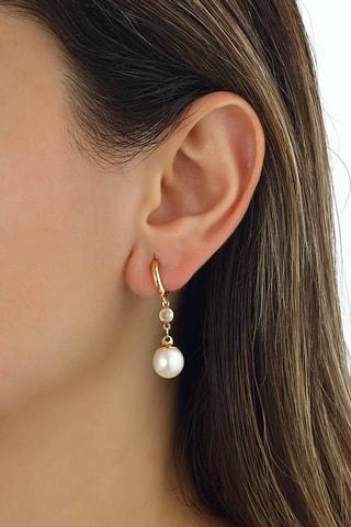 Boucles d’oreilles dorées à l’or fin jaune