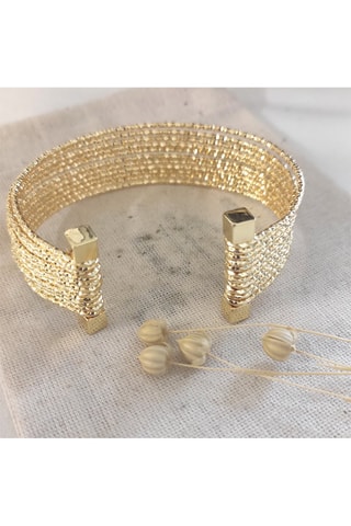 Jonc - Plaqué or jaune