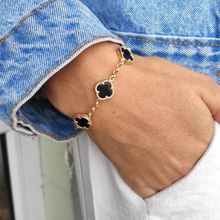 Bracelet - Laiton plaqué or