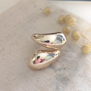 Bague ajustable - Laiton plaqué or