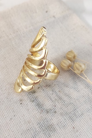 Bague - Plaqué or jaune