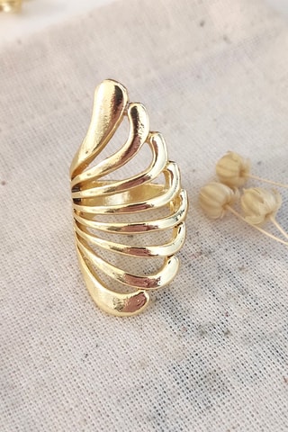 Bague - Plaqué or jaune