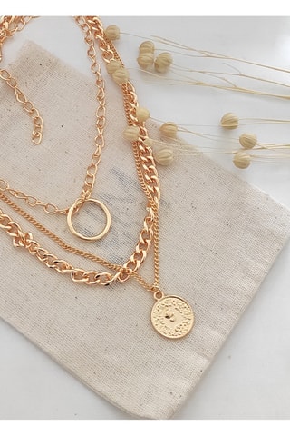 Collier doré à l’or fin jaune