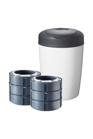 Kit caixote do lixo Simplee + 6 recargas