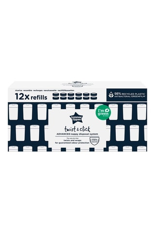 12 recargas para caixote do lixo Twist & Click