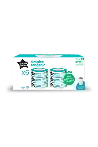 6 recargas de caixote do lixo Simplee