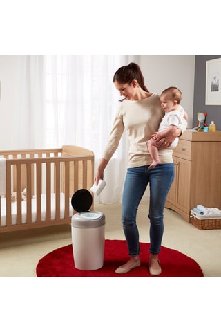 Recipiente para fraldas com recarga Simplee Sangenic - Cinzento