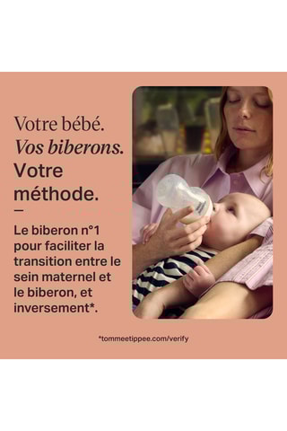 6 biberões sem BPA - 260 ml 