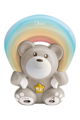 Luz de presença musical ursinho de pousar - Bege e branco