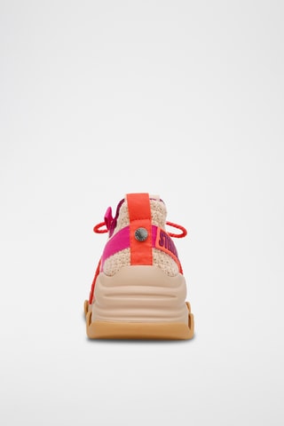 Baskets - Beige et corail