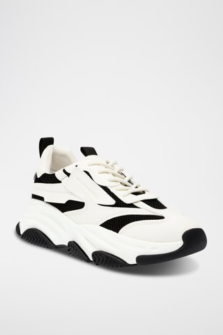 Baskets plateformes - Noir et blanc