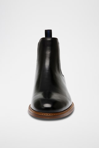 Bottines Chelsea en cuir - Noir