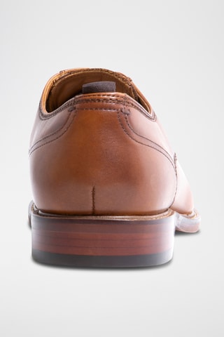 Derbys en cuir - Camel