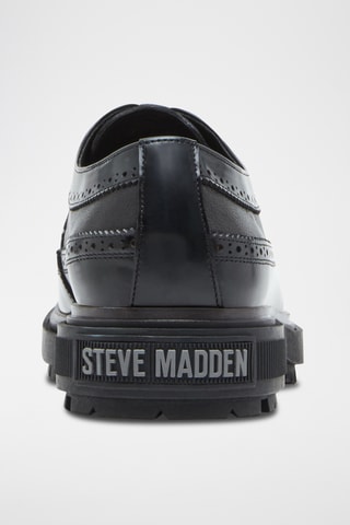 Derbys en cuir - Noir