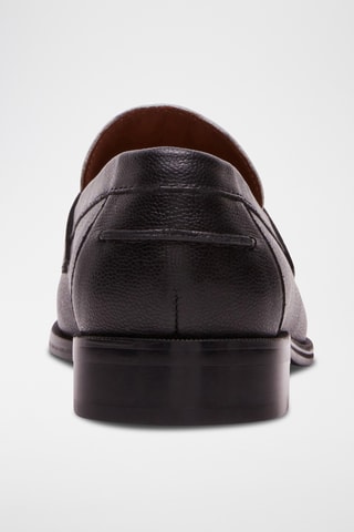 Mocassins en cuir - Noir