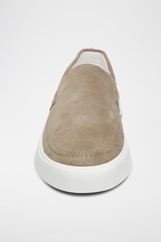 Mocassins en nubuck - Taupe