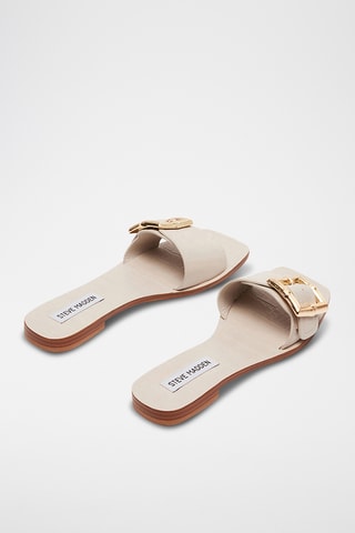 Mules en cuir - Beige