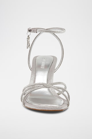 Sandales à talons - Argenté