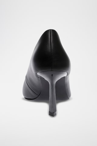 Escarpins en cuir de mouton - Noir