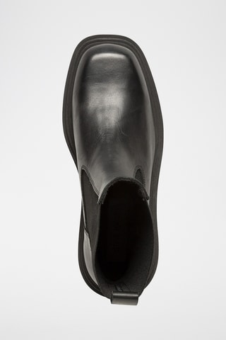 Bottines Chelsea en cuir - Noir