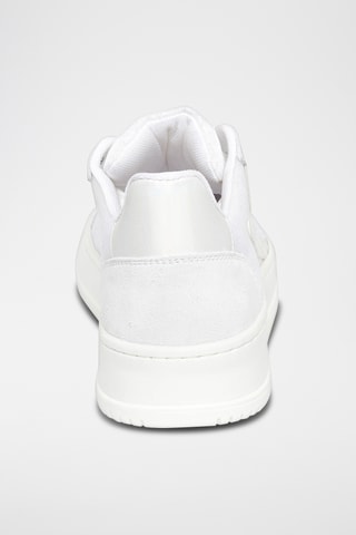 Baskets en nubuck - Blanc