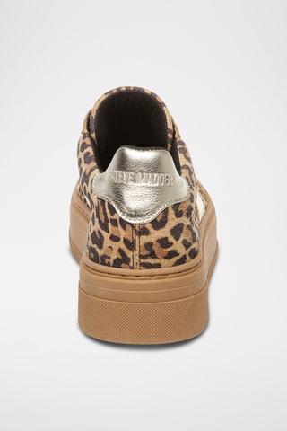 Baskets en nubuck - Camel