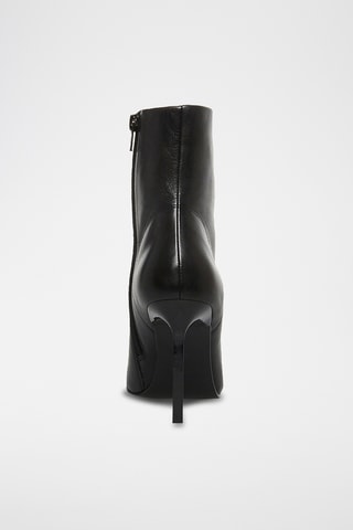 Bottines en cuir - Noir