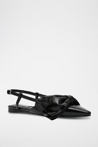 Sandales en cuir - Noir