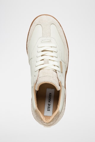 Baskets en nubuck - Blanc
