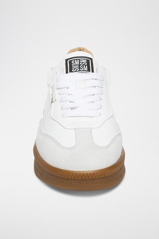 Baskets en nubuck - Blanc