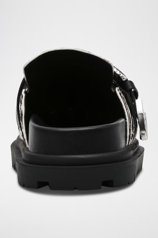 Sabots en cuir - Noir