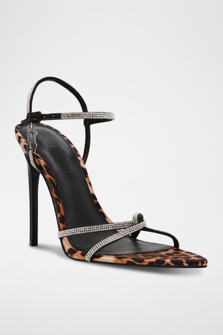 Sandales à talons - Noir