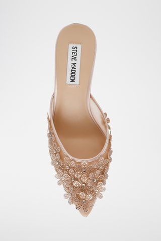 Mules à talons - Beige