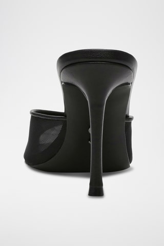 Mules à talons - Noir