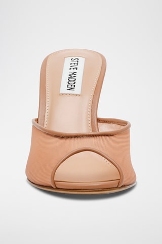 Mules à talons - Marron