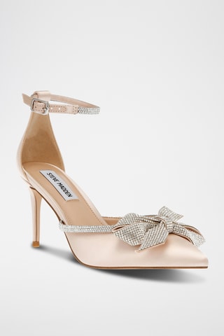 Escarpins en satin - Nude